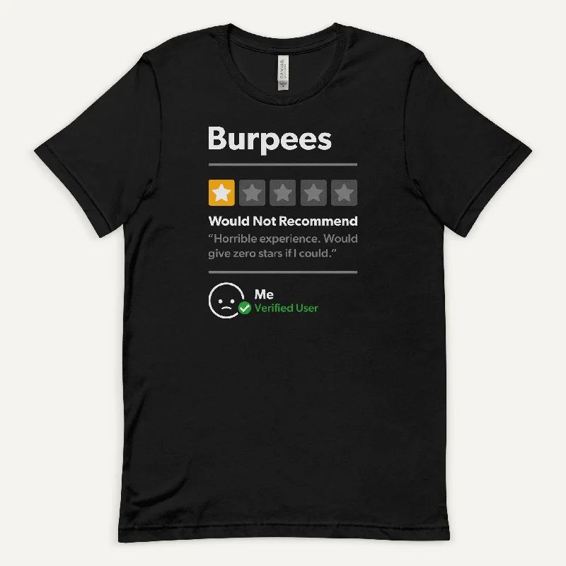Relaxed Heritage Burpees 1 Star Would Not Recommend Men's Standard T-Shirt