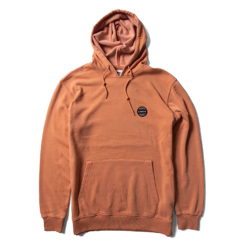 Vintage Chic Vissla Solid Sets Eco Pull Over Hooded Fleece - Guava