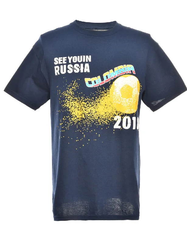 Timeless Edge Russia Printed T-shirt - M