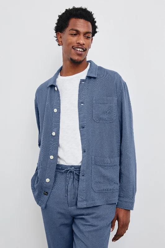 Casual Rugged AMBROSE JACKET - WASHED BLUE