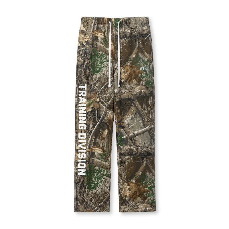 0840. Tech Essential™ Straight Leg Sweats - Realtree® Camo "Training Division"