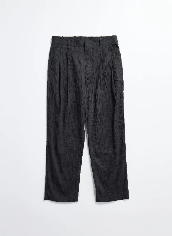 Indigo Cotton Linen Pants