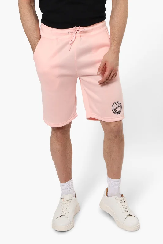 Canada Weather Gear Tie Waist Core Shorts - Pink