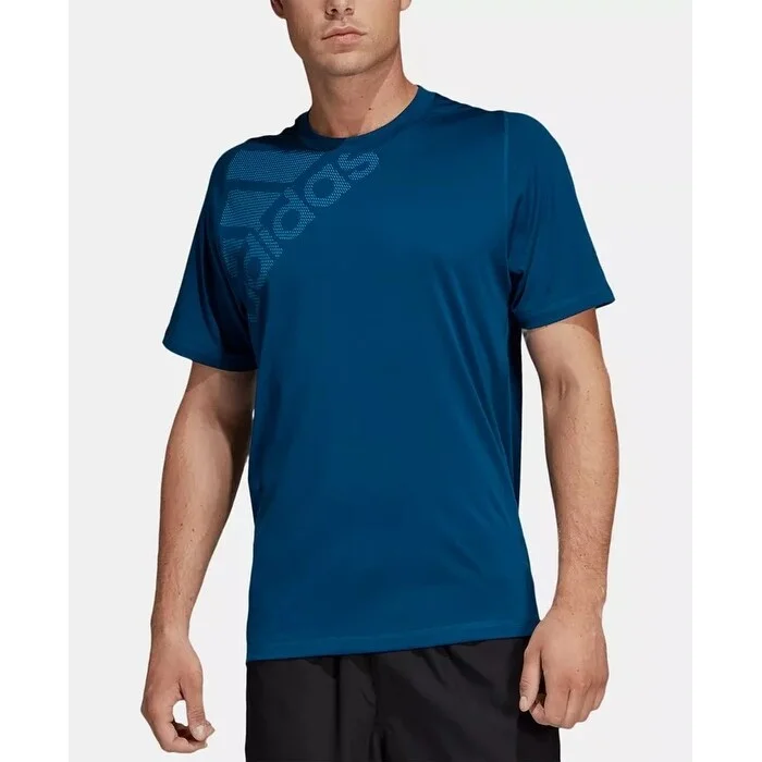 Adidas Men's Freelift Climalite T-Shirt Blue Size Small