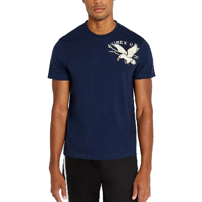 Avirex Men's Eagle Graphic T-Shirt Navy Size X-Large