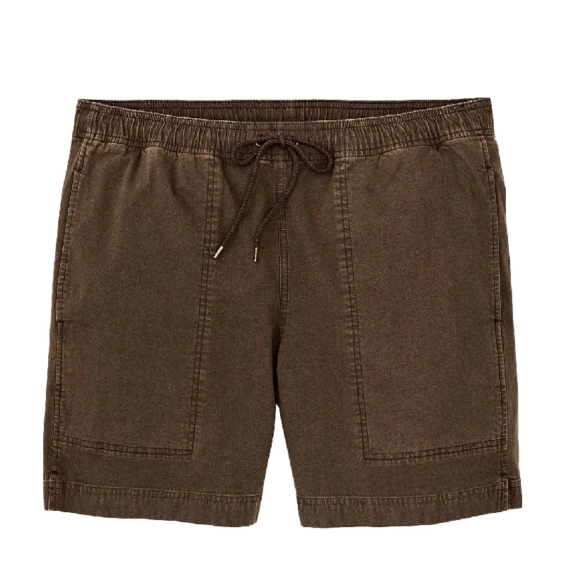 Filson Granite Mountain Pull On Shorts Dark Earth