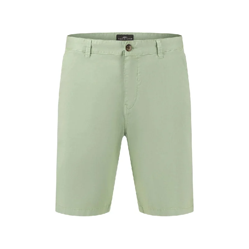 Fynch-Hatton Casual Fit Stretch Chino Shorts 14132810 Soft Green