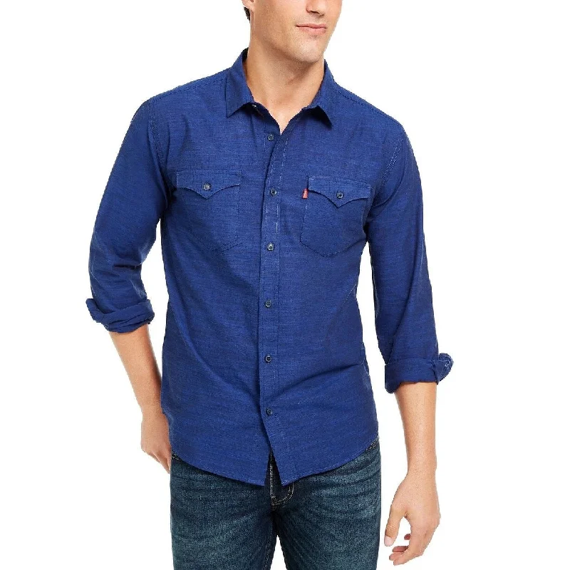 Levi's Men's Darrow Denim Shirt Blue Size Medium