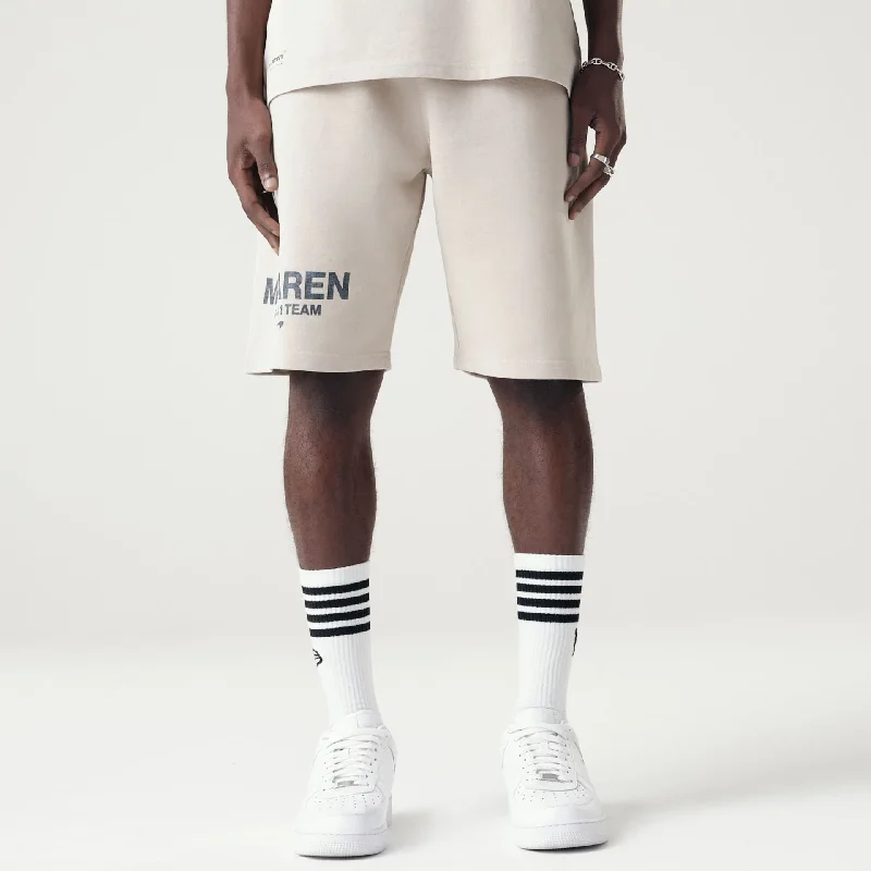 McLaren Racing Washed Pack Cream Oversized Shorts