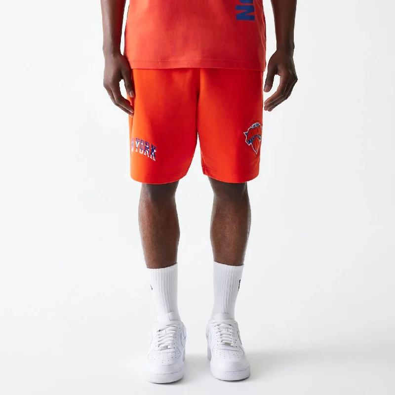 New York Knicks NBA City Edition Orange Shorts