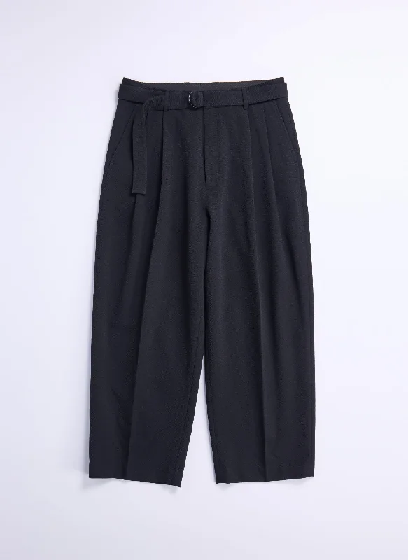 Solotex Garbardine (Work) Pleated WidePants (P-17)