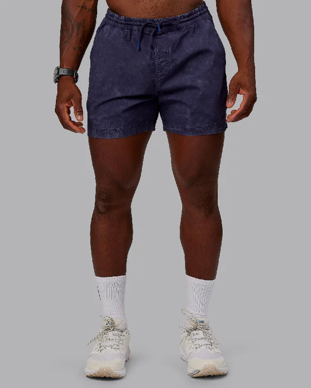 Washed Daily 5" Shorts - Midnight Blue