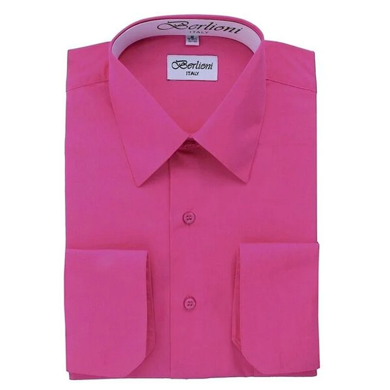 French Convertible Shirt | N°217 | Fuchsia