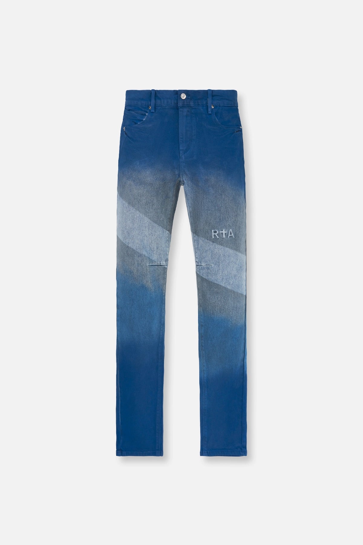 BRYANT SKINNY JEAN | COATED NAVY OMBRE