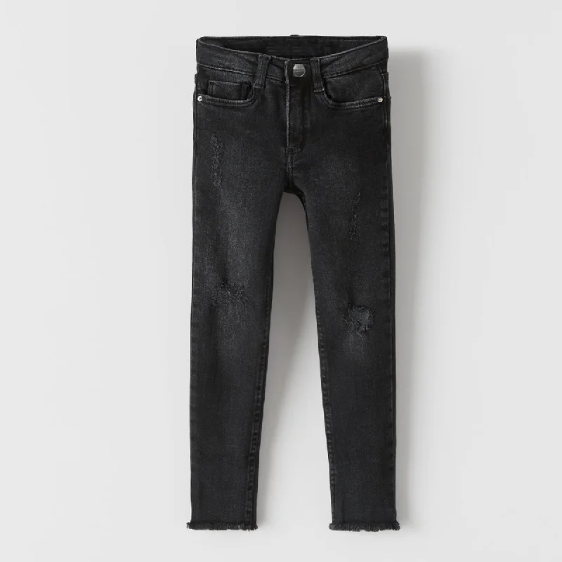 Damage Skinny Jeans