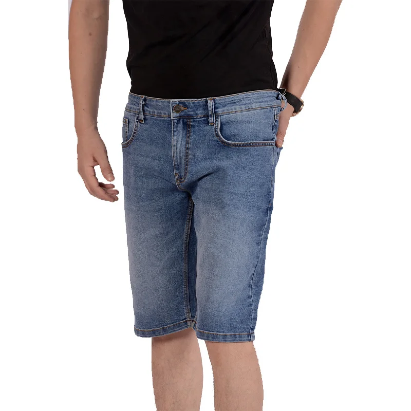 Mens Denim Shorts (Blue)