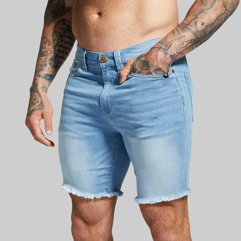 FLEX Stretchy Jort (Denim)