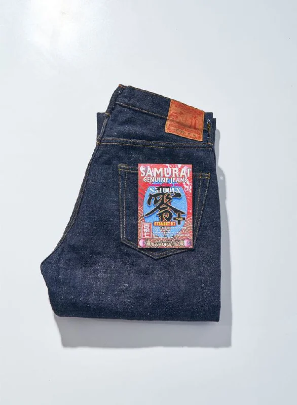 Samurai Jeans 17oz Straight Fit Pant (S5100VX) - Indigo