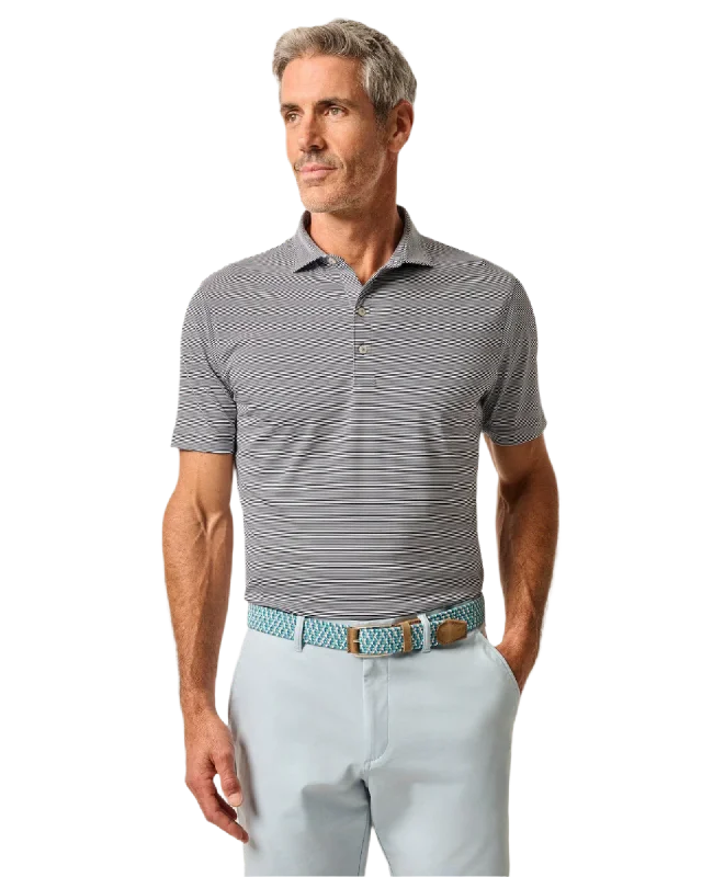 johnnie-O - Birdie PREP-FORMANCE Jersey Polo (Lyndon Stripe)