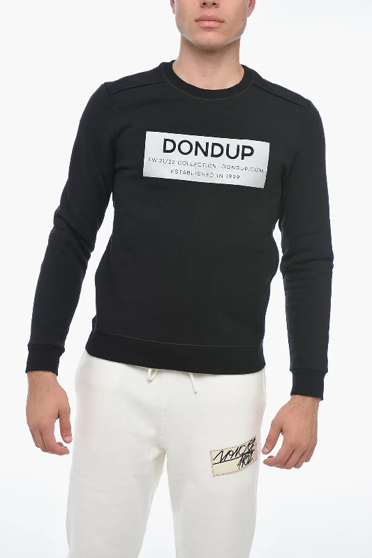 Dondup Logo Print Crewneck Sweater