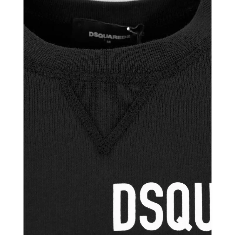 Dsquared² Black Cotton Men's Sweater