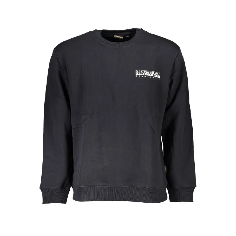 Napapijri Black Cotton Men Men's Sweater