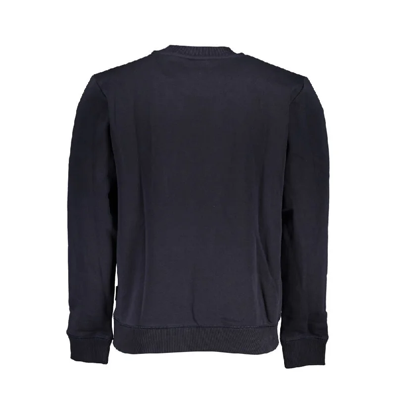 Napapijri Blue Cotton Men Men's Sweater