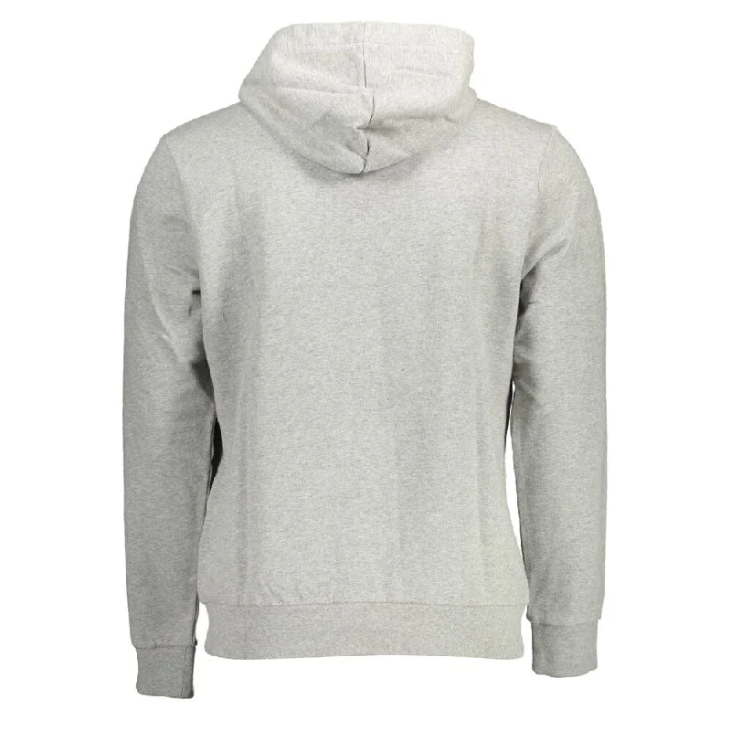 Napapijri Gray Cotton Men Men's Sweater