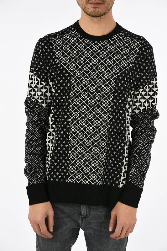 Neil Barrett Wool Printed Sweater