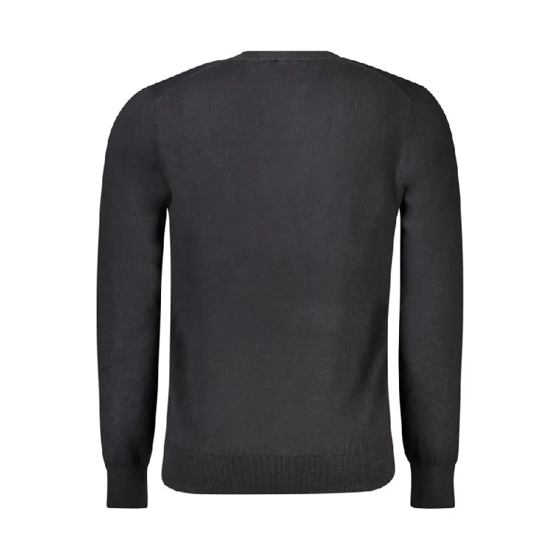 North Sails Black Cotton Men's Sweater