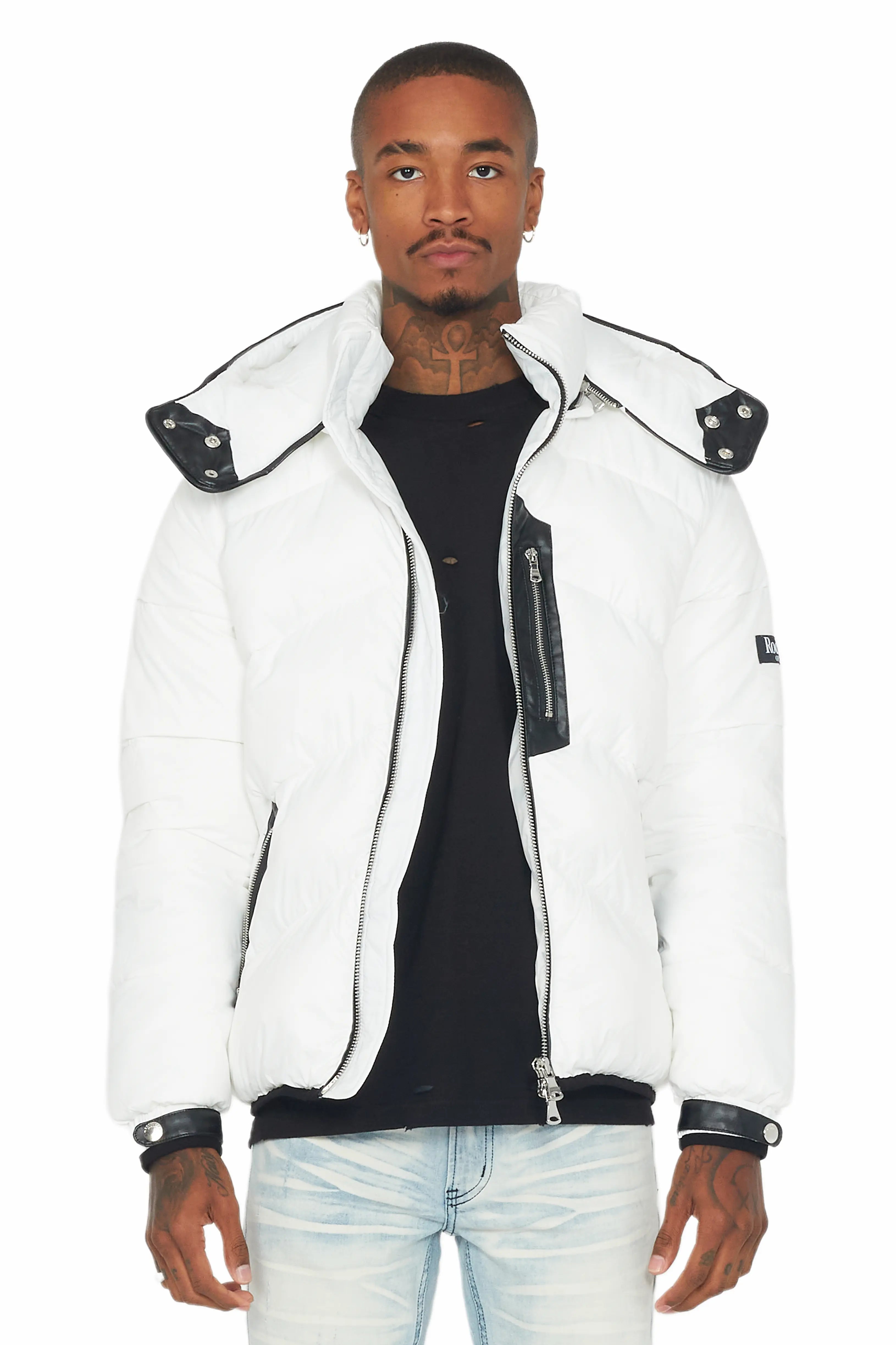 Ransom White Puffer Jacket