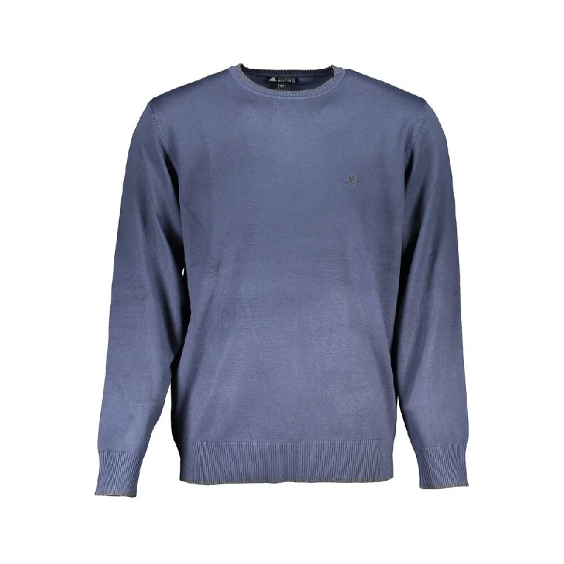 U.S. Grand Polo Blue Nylon Men's Sweater