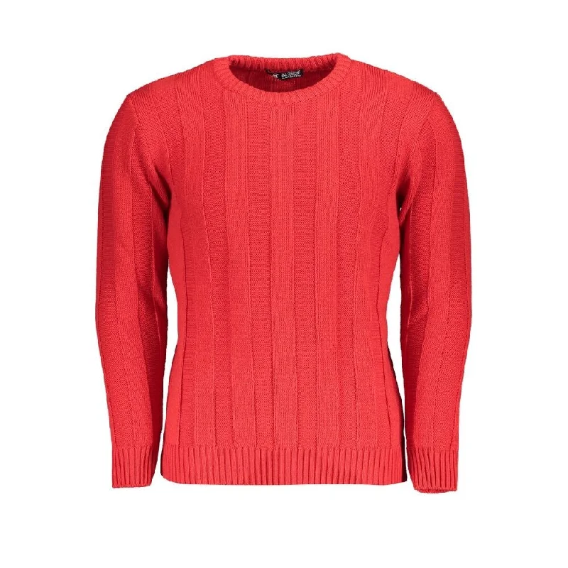 U.S. Grand Polo Red Fabric Men's Sweater