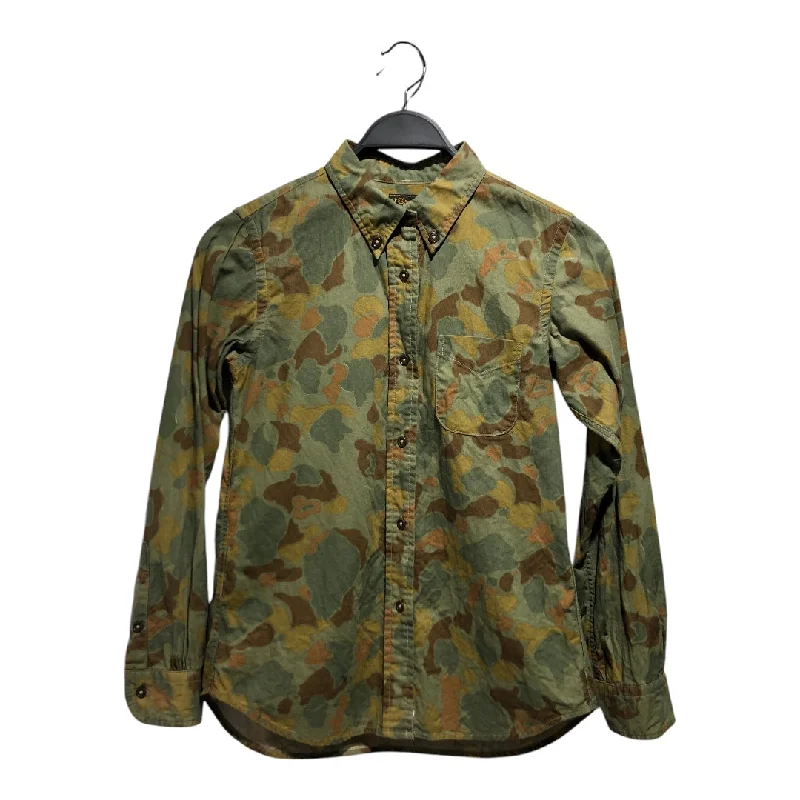 orslow/Shirt/XS/Cotton/GRN/Camouflage/