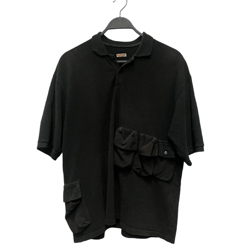 KAPITAL/Polo Shirt/M/Cotton/BLK/