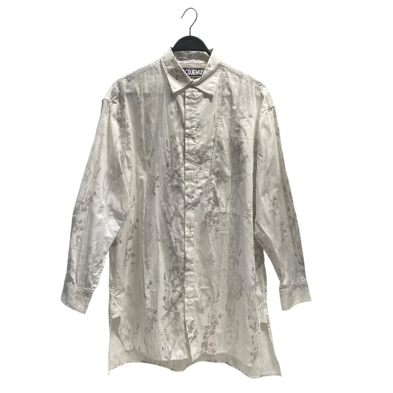 JACQUEMUS/LS Shirt/44/Cotton/WHT/