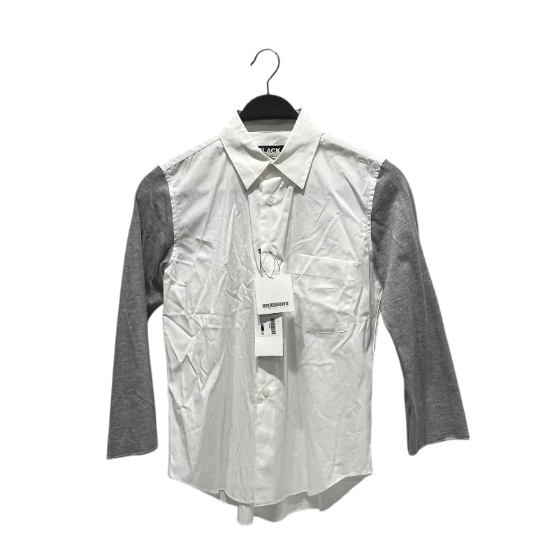 COMME des GARCONS/LS Shirt/XS/Cotton/WHT/