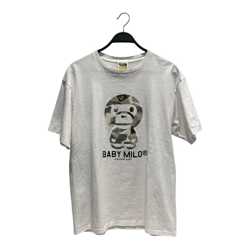 BAPE/Shirt/XL/Cotton/WHT/