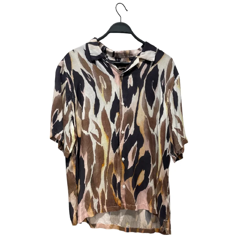 ALLSAINTS/SS Shirt/XL/Nylon/IVR/All Over Print/