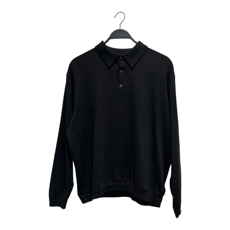 Andrisen Morton/LS Shirt/XL/Wool/BLK/RN 37479