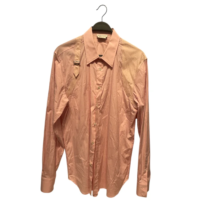 Alexander McQueen/LS Shirt/17/Cotton/PNK/Alexander Mcqueen Button Up