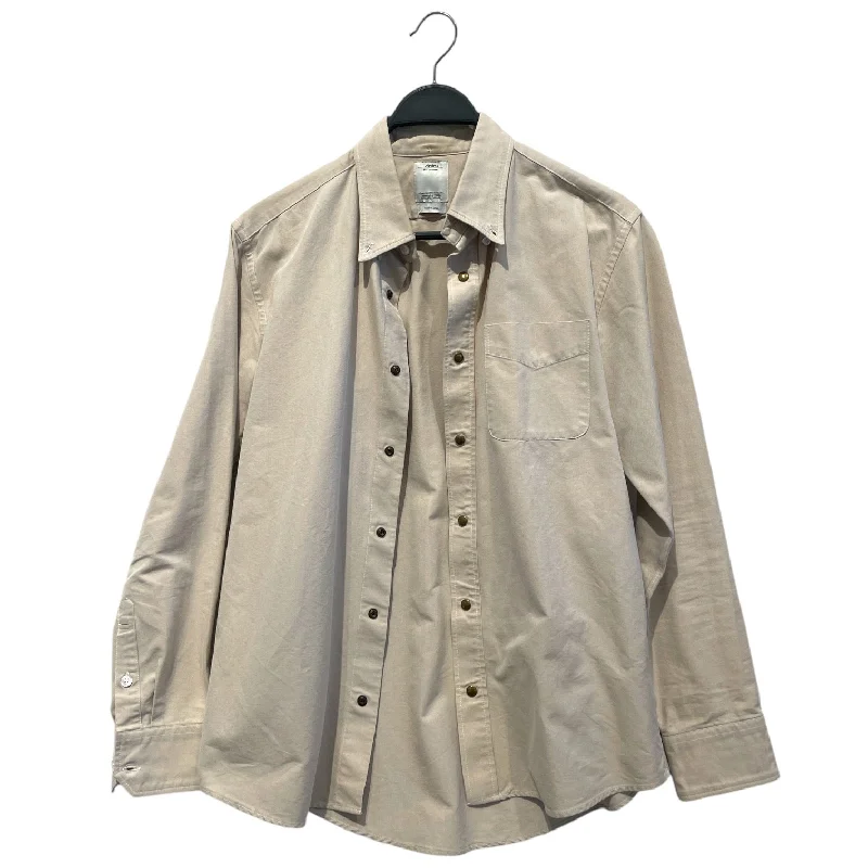 visvim/LS Shirt/M/Cotton/CRM/