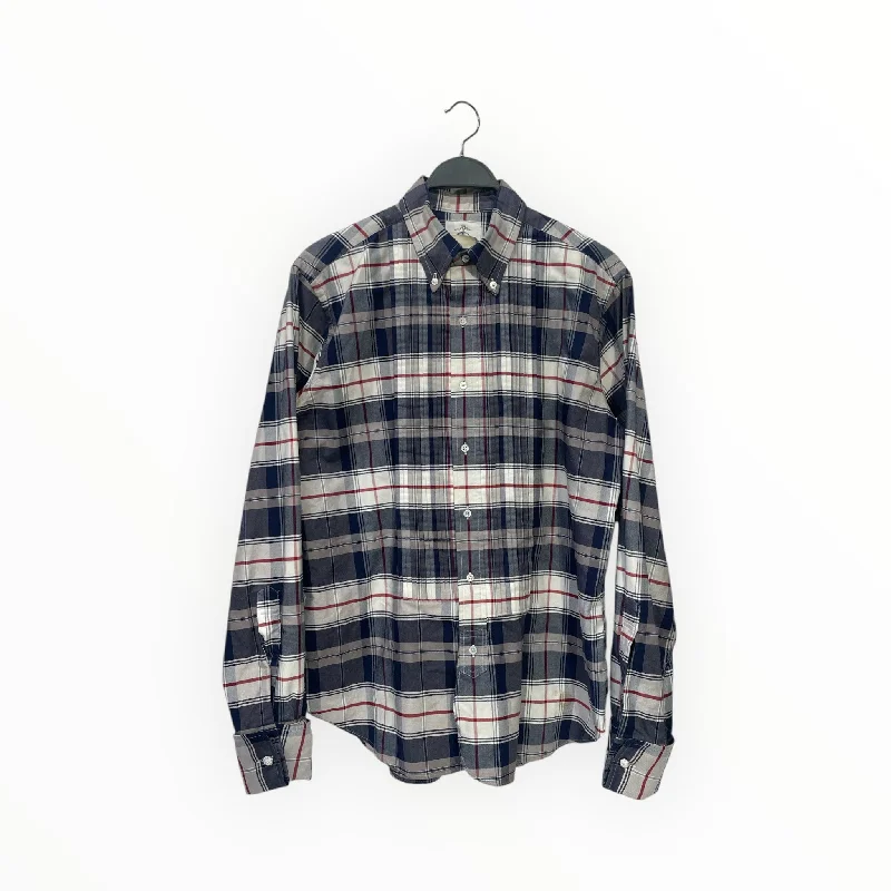 BROOKS BROTHERS/Flannel Shirt/3/Cotton/MLT/Plaid/