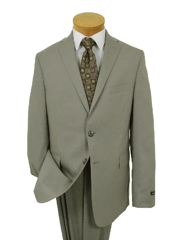 Michael Kors 22039 100% Wool Boy's Suit - Solid - Khaki