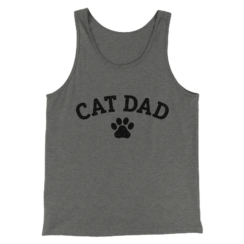 Cat Dad Men/Unisex Tank Top