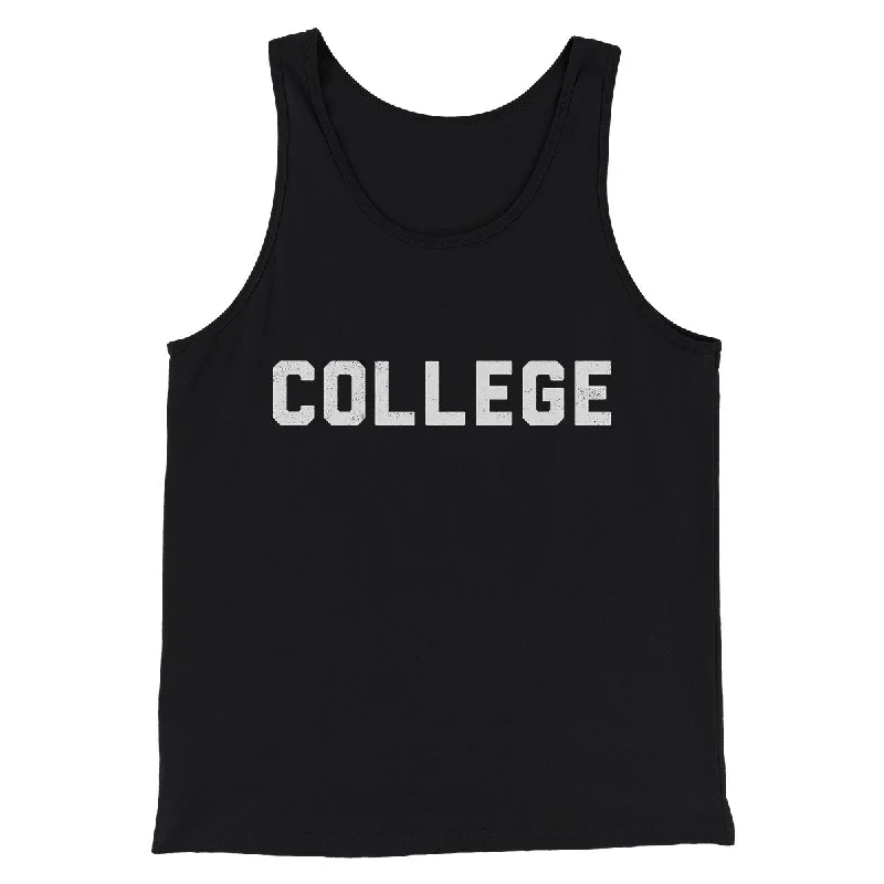 College Funny Movie Men/Unisex Tank Top