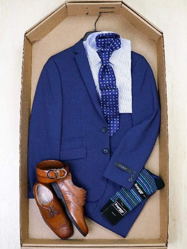 Complete Blue Suit Outfit 37764