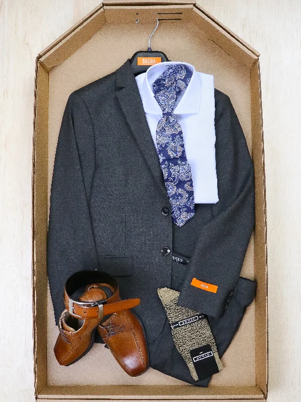 Complete Charcoal Suit Outfit 37743