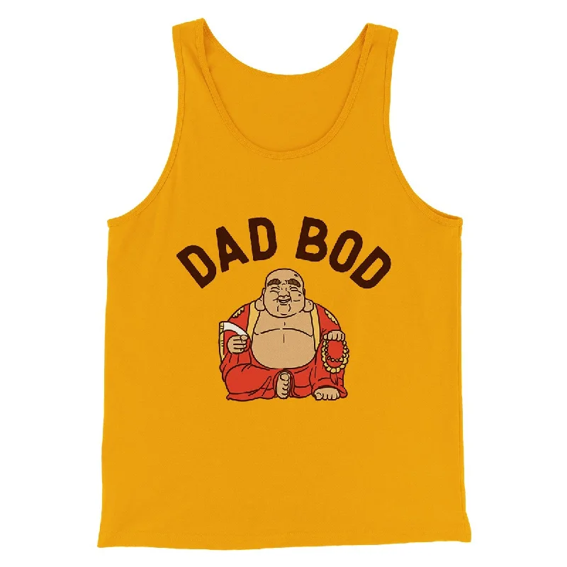 Dad Bod Funny Men/Unisex Tank Top