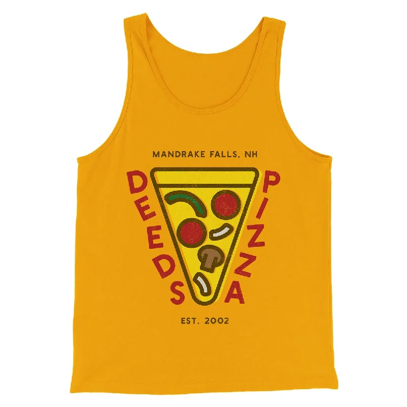 Deeds Pizza Funny Movie Men/Unisex Tank Top